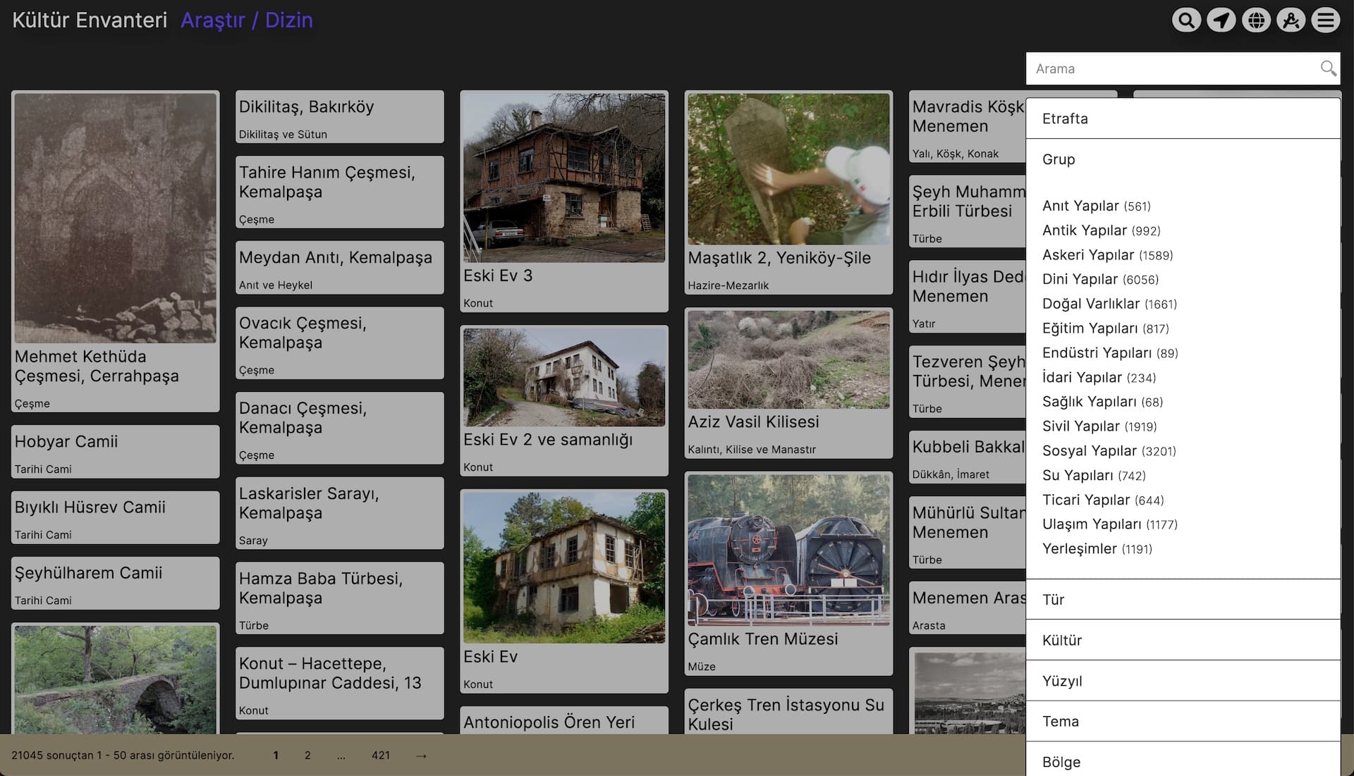 Cultural Inventory Atlas